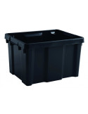 BAC DE RANGEMENT PRO 30 litres noire  ( 433 X 342 X 263 mm)  EDA