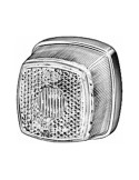 FEU DE POSITION HELLA CARRE BLANC  12/24V