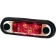 Feu de gabarit LED 8/28V Hella rouge avec cable 500 mm