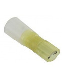 COSSE FEMELLE 6,35MM THERMORETRACTABLE JAUNE