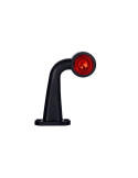 FEU DE GABARIT COUDE  ARRIERE GAUCHE BICOLORE LED 12/24V 180 mm