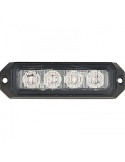 FEU DE PENETRATION 4 LED ORANGE 3W