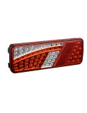 FEU ARRIERE GAUCHE 12/24 V -75 LED ( avec cable  )