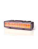 FFEU DE RECUL ET BROUILLARD - 12/24V LED (146.5 X 32.80 MM - ENTRAXE 70 MM )