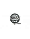 PROJECTEUR LONGUE PORTEE LED 12/24V  + DRL LED - 5800 Lm  - ECE R10 ( feu de position LED en bas )