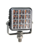 FEU DE PENETRATION  LED  ORANGE ( 74 x L 74 x P 38 mm )  E ECE R65