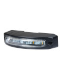 FEU DE PENETRATION D'ANGLE 5  LED  ORANGE 12/24 V CE EMC R10