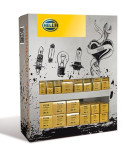 Présentoir 210 ampoules 12V   HELLA  ( boite de 10 ampoules)