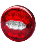 Feu arrière - LED - 12/24V - Montage en saillie - Couleur du voyant: limpide - Câble: 500mm - droite/gauche  HELLA
