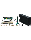 Vérin hydraulique de réparation carrosserie 10T - coffret sur roues 15 pcs