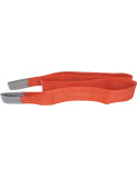 Elingue plate avec boucles 90mm 3T 6m jaune