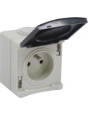 Prise étanche en saillie 2P+T 230V