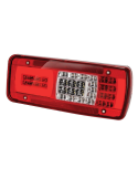 LC11 LED - Feu arrière LED Droit avec alarme de recul et connecteur HDSCS 8 voies Arrière IVECO Marque Vignal