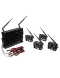 KIT 4 CAMÉRAS 9" WIFI + TÉLÉCOMMANDE MARQUE HC CARGO
