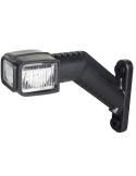 FEU DE GABARIT GAUCHE CORNE LED SUPERPOINT ROUGE/BLANC/ORANGE ASPOCK (Référence 31-3104-004)