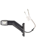 FEU DE GABARIT GAUCHE CORNE LED SUPERPOINT ROUGE/BLANC/ORANGE ASPOCK (Référence 31-3103-024)