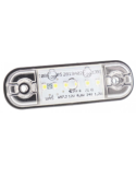 FEU DE GABARIT 3 LED BLANC 12/24V
