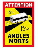 Adhésif Angles Morts pour Poids Lourds - Signalisation Sécurisée