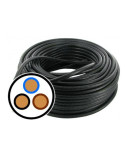 Câble Multiconducteur Noir 3x1mm – Souple & Résistant – PG Distribution