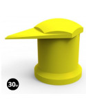 INDICATEUR DE DESSERAGE DE ROUE DUSTITE LR  JAUNE DIAMÈTRE 24 MM  ( sachet de 50 pièces )