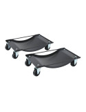 JEU DE 2 CHARIOTS POUR VOITURES 500 KG PAR PLATEAU