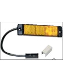 Feu de Gabarit Orange LED à Plaquer avec Câble 250mm | Éclairage Véhicule