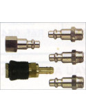 KIT DE 5 COUPLEURS RAPIDE 1/4