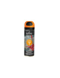Peinture traceur de chantier 9 à 12 mois orange fluo - aérosol 500ml