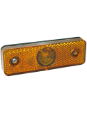 FEU A PLAQUER ORANGE (BLOC OPTIQUE AVEC VIS)
