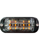 Feu blanc BX31 3 LED classe 1 et classe 2 homologué R65, OACI et CEM ECE R10 avec fixation à visser