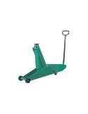 Cric rouleur 8 tonnes à pédale - Hauteur réglable de 180 à 960 mm