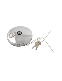 Bouchon de réservoir gazole métal 80mm - Étanchéité et robustesse
