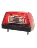 Éclaireur de Plaque LED Rouge 24V Grand Modèle – Éclairage Auto