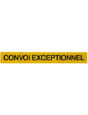 Panneau Adhésif Convoi Exceptionnel Classe 1 - 1900 x 250 mm
