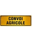 Panneau Adhésif Convoi Agricole – Signalisation Haute Visibilité