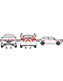 Kit de balisage pour Renault Clio V classe 1 ou Classe 2