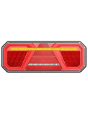 Feu Arrière Gauche LED 12/24V – Câble & Clignotant Dynamique