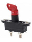 Coupe-batterie poignée rouge 150A - Interrupteur de batterie robuste
