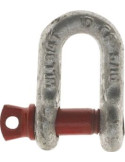 Manille Droite à Axe Vissé Œil 28mm 8.5T Grade 80 - Haute Résistance