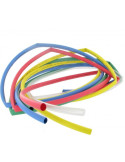 Kit de 5 Gaines Thermorétractables 12m Ø32mm - Couleurs Assorties
