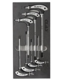INSERT CLES EN T HEXAGONAL 3-10mm (7 PCS)