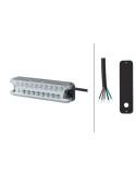 Feu arrière LED droite 4 fonctions - Éclairage remorque de qualité