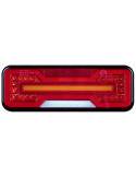 FEU ARRIERE DROIT 12/24 V 88  LED ( avec cable  ) EFFET LED NEON  CLIGNOTANT DYNAMIQUE