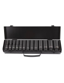 Coffret Douilles Longues Choc 6 Pans 10-30mm | Jeu de 13 Pièces