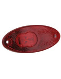 Feu de Gabarit Ovale Rouge à LED 12/24V - Type Hella | PG Distribution