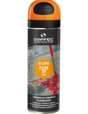 Peinture traceur de chantier orange fluo – Haute visibilité et tenue longue durée