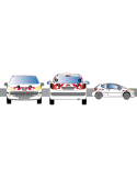 KIT BALISAGE POUR PEUGEOT 206 + A PARTIR DE 2009 CLASSE 2