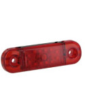 Feu de Gabarit Rouge LED Ultra Plat 12V – Spécial Tuning Poids Lourd