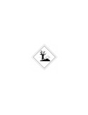 Étiquette de Danger Poisson-Arbre 300x300mm en Aluminium | PG Distribution