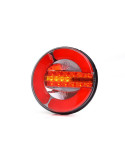 Feu Arrière LED Rond 140mm - Gauche et Droit pour Véhicules